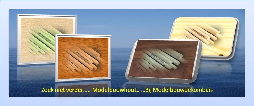 Balsa Hout Modelbouwdekombuis