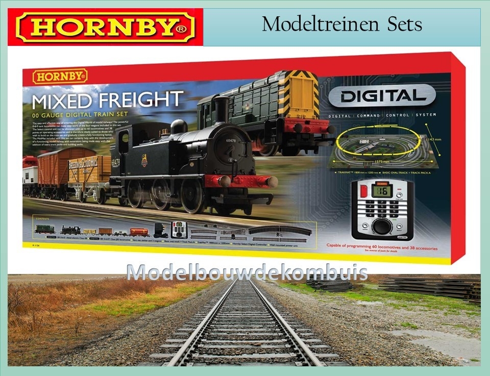 hornby mixed goods train set