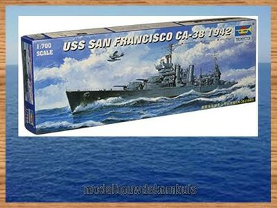 Cruiser USS San Francisco CA-38 1942 